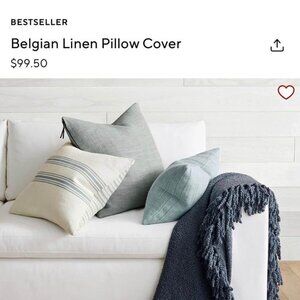 Pottery Barn Linen pillow cover(s)